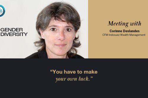 Corinne Deslandes | gender diversity | Indosuez