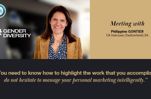 Philippine Gontier | gender diversity | Indosuez | Switzerland